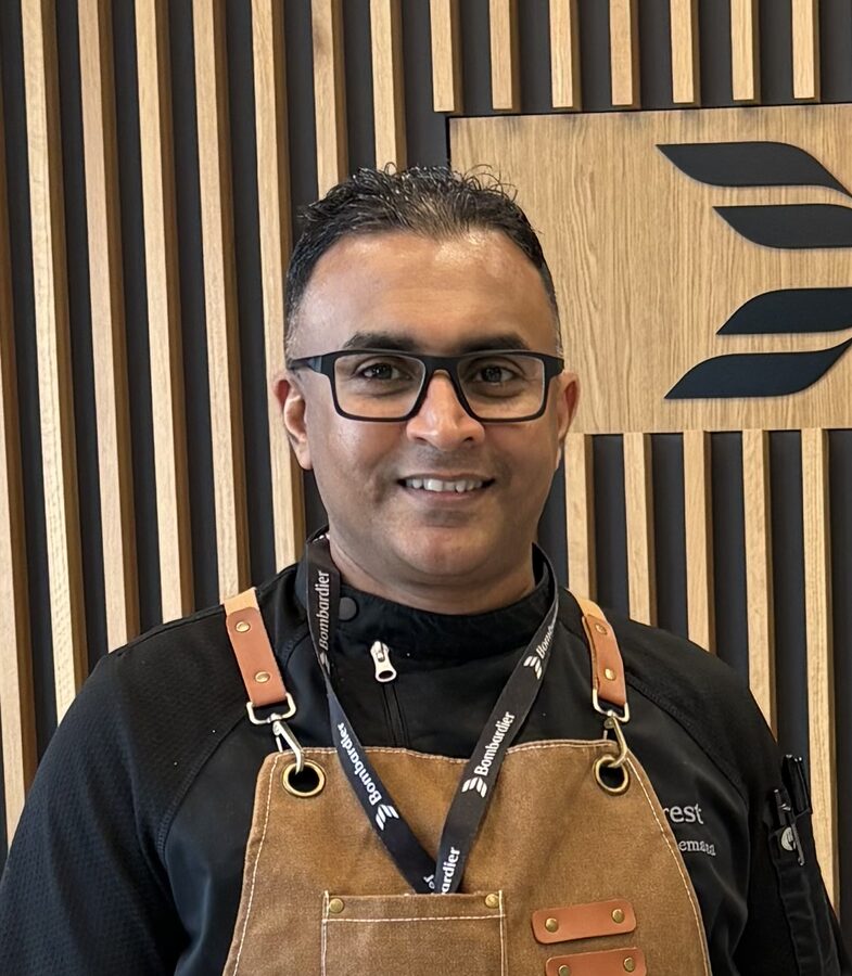 Our head chef at The Cinnamon Leaf